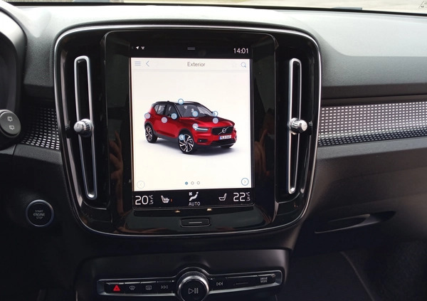 Volvo XC 40 cena 132600 przebieg: 20451, rok produkcji 2022 z Iława małe 667